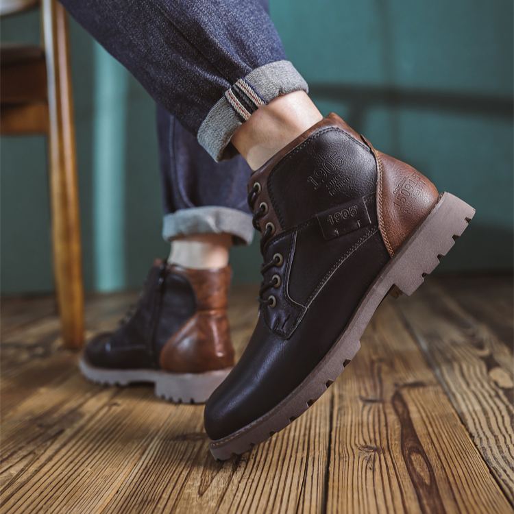 Solesocietyhub™ All-Day Comfort Leather Boot
