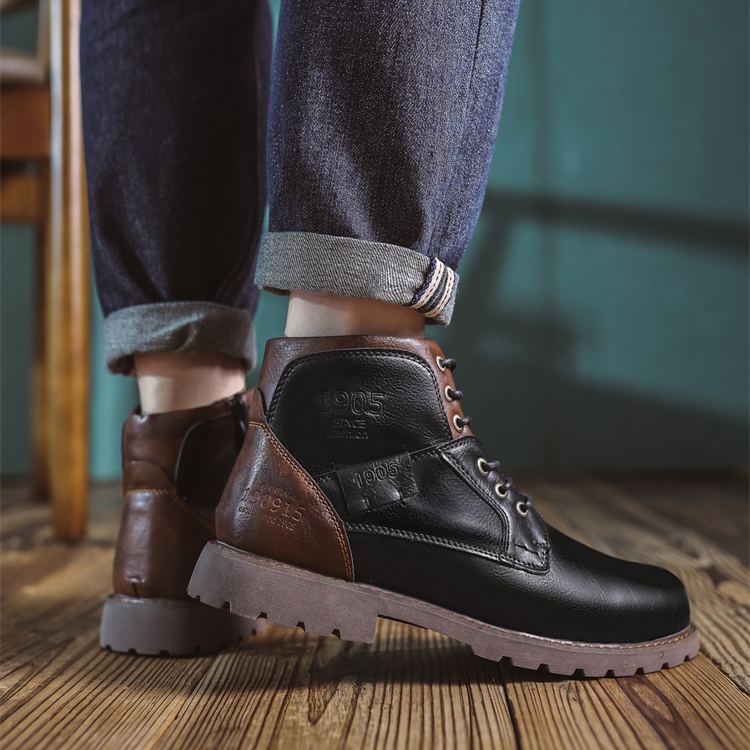 Solesocietyhub™ All-Day Comfort Leather Boot
