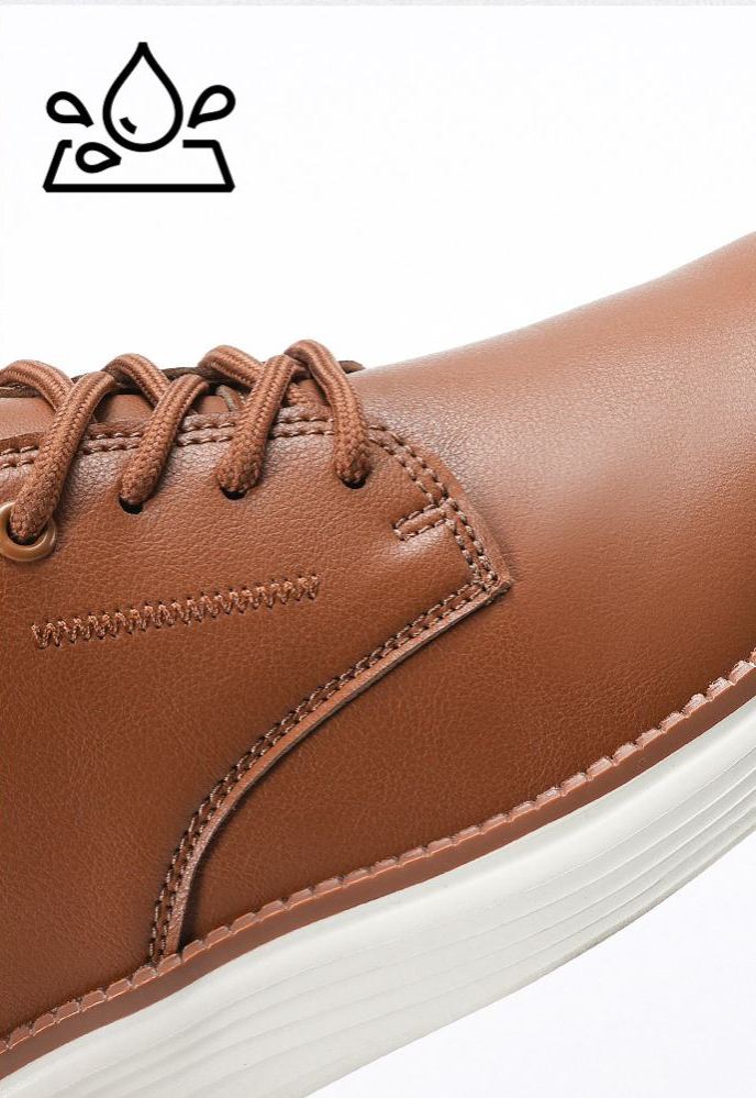 ⏰LAST DAY - 60% OFF🛒 Men’s Comfortable Lace-Up Brogue Sneakers – Ultra-Lightweight & Breathable Woven Upper, Arch Support, Wide-Toe Fit, Shock-Absorbing Sole for All-Day Comfort