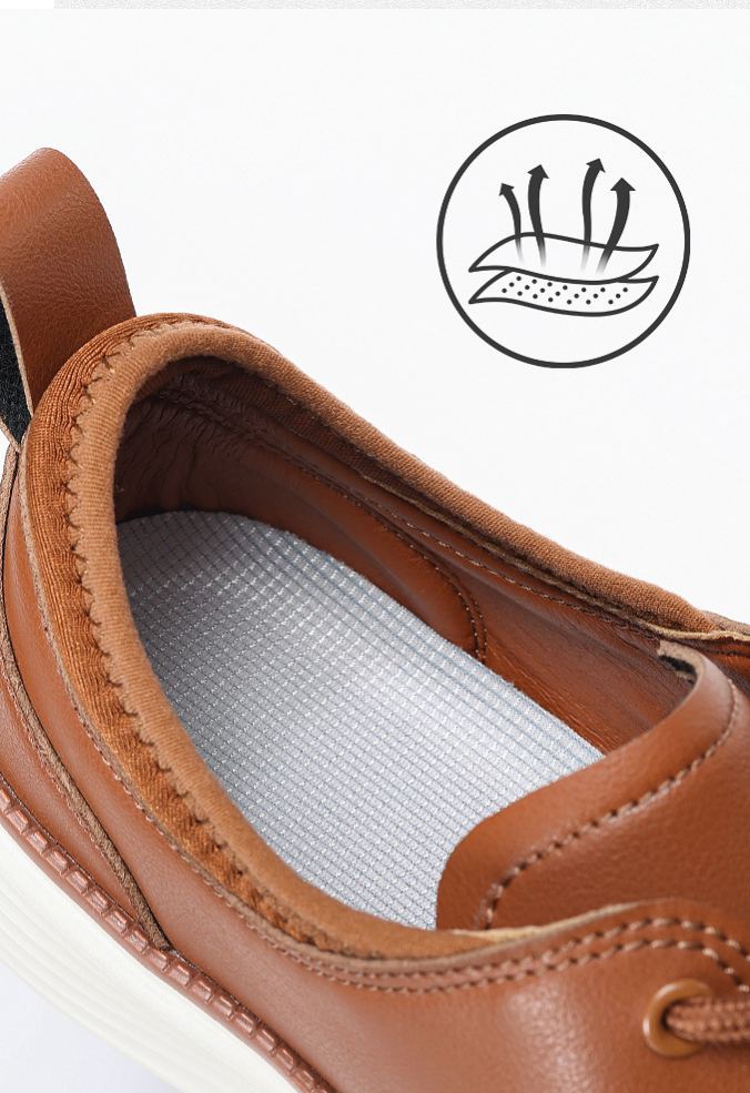 ⏰LAST DAY - 60% OFF🛒 Men’s Comfortable Lace-Up Brogue Sneakers – Ultra-Lightweight & Breathable Woven Upper, Arch Support, Wide-Toe Fit, Shock-Absorbing Sole for All-Day Comfort