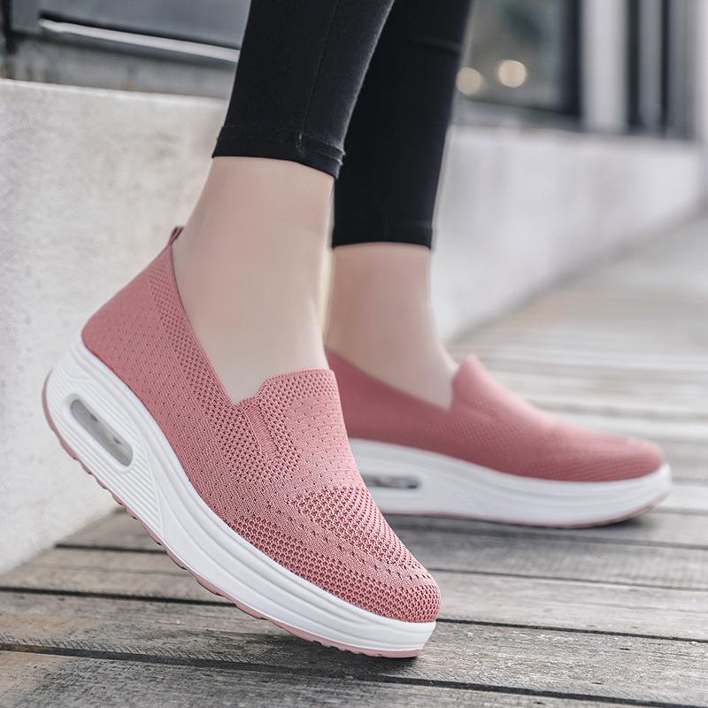 🔥Clearance sale today - Women Slip-on light air cushion orthopedic Sneakers