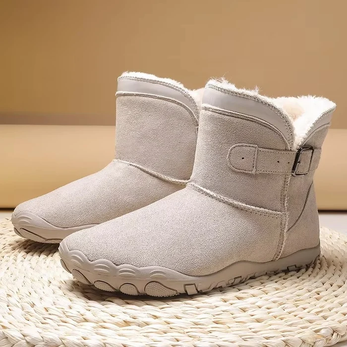 ❄️50% OFF-Snug Boot - Non-slip & Waterproof Winter Barefoot Boots with Orthopedic Arch Support(Unisex)