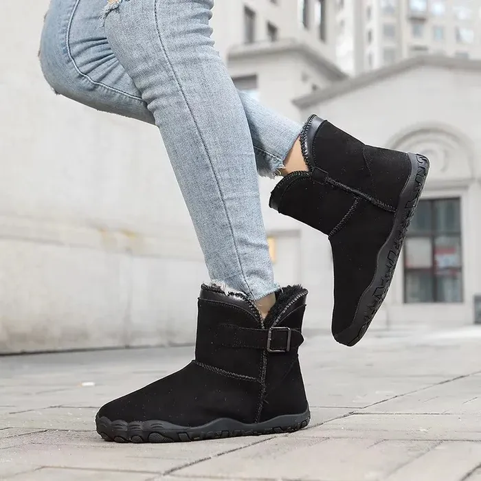 ❄️50% OFF-Snug Boot - Non-slip & Waterproof Winter Barefoot Boots with Orthopedic Arch Support(Unisex)