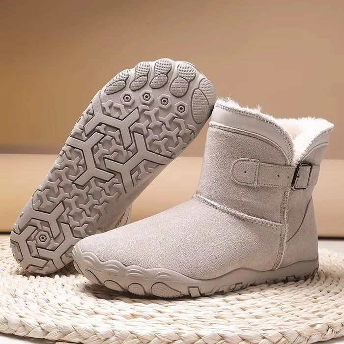❄️50% OFF-Snug Boot - Non-slip & Waterproof Winter Barefoot Boots with Orthopedic Arch Support(Unisex)