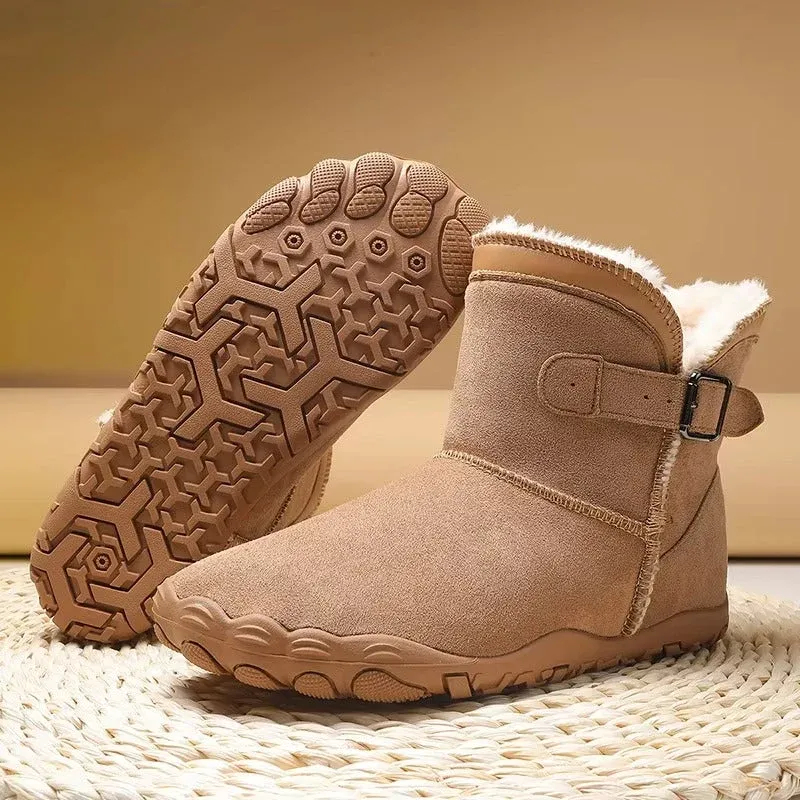 ❄️50% OFF-Snug Boot - Non-slip & Waterproof Winter Barefoot Boots with Orthopedic Arch Support(Unisex)