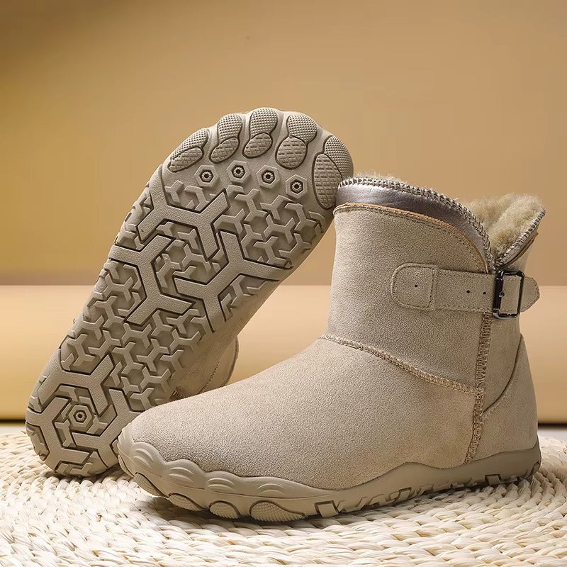 ❄️50% OFF-Snug Boot - Non-slip & Waterproof Winter Barefoot Boots with Orthopedic Arch Support(Unisex)