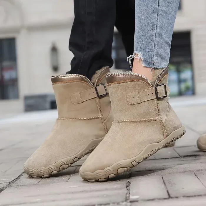 ❄️50% OFF-Snug Boot - Non-slip & Waterproof Winter Barefoot Boots with Orthopedic Arch Support(Unisex)