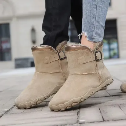 ❄️50% OFF-Snug Boot - Non-slip & Waterproof Winter Barefoot Boots with Orthopedic Arch Support(Unisex)