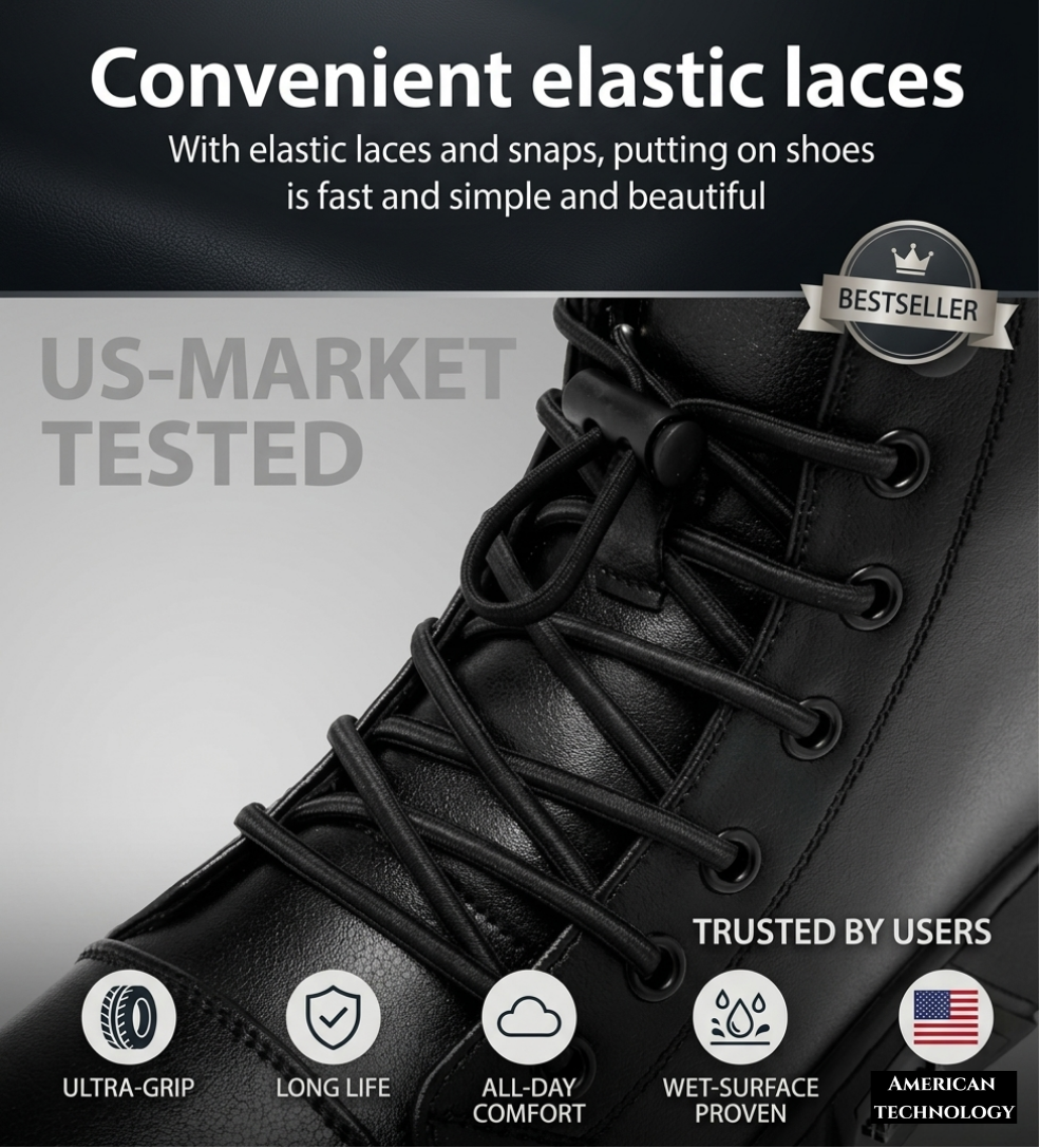 👞Most popular leather boots of 2026-- Men's Orthopedic Leather Boots for Ultimate Comfort-Say Goodbye to Foot Pain