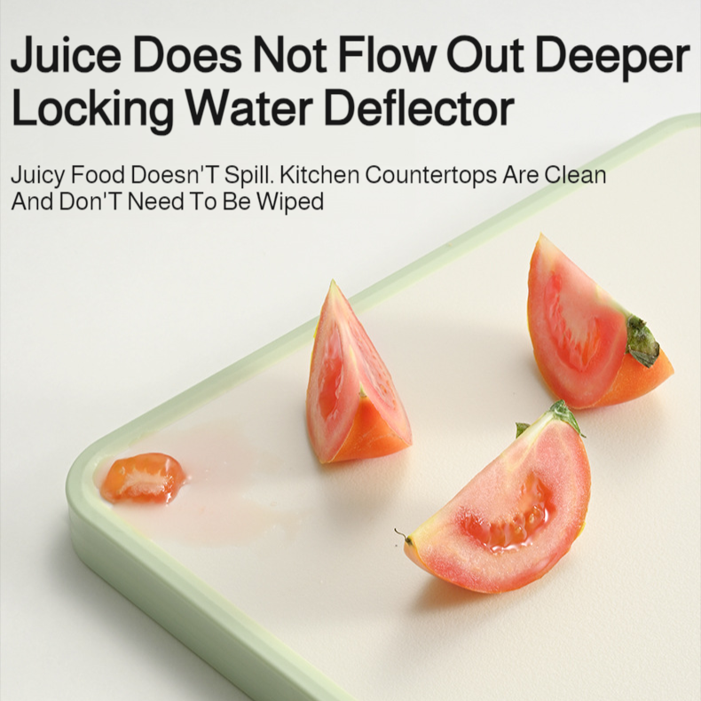 Thickened antibacterial doublesided cutting board