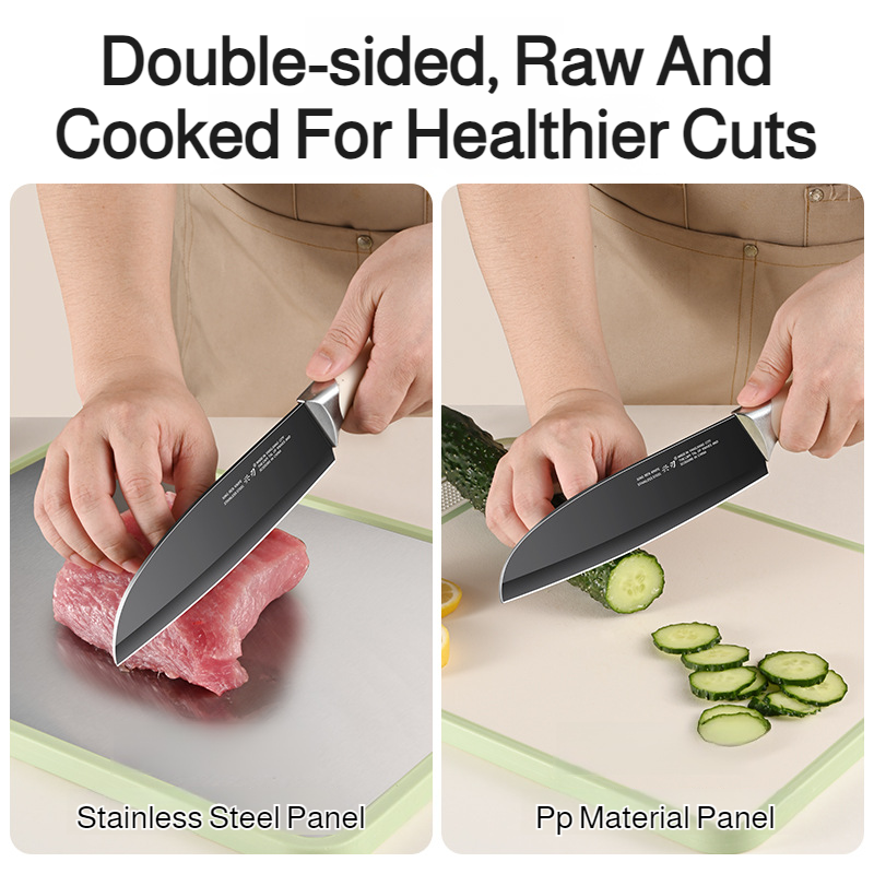 Thickened antibacterial doublesided cutting board