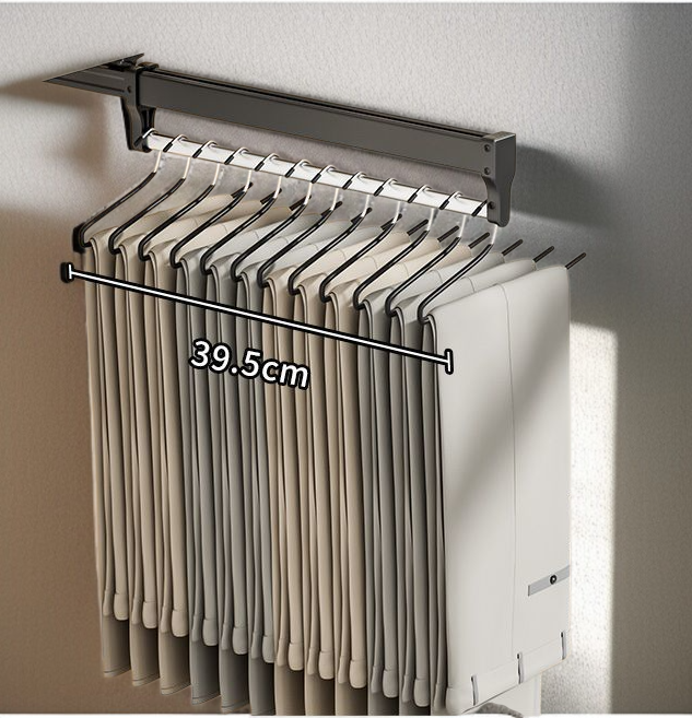 Home Closet Top Mount Retractable Multifunctional Organizer