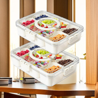 Transparent Freshness Portable Seasoning Box