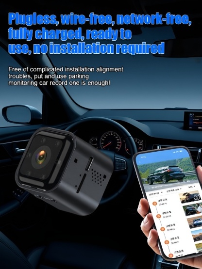 Wireless HD Camera 👁️ No WiFi? No battery? No problem! This compact and exquisite wireless HD camera can be used anytime, anywhere. 🤫