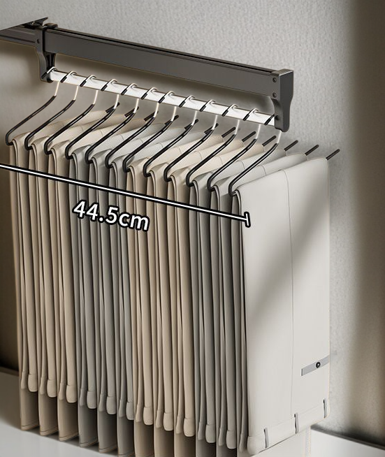 Home Closet Top Mount Retractable Multifunctional Organizer