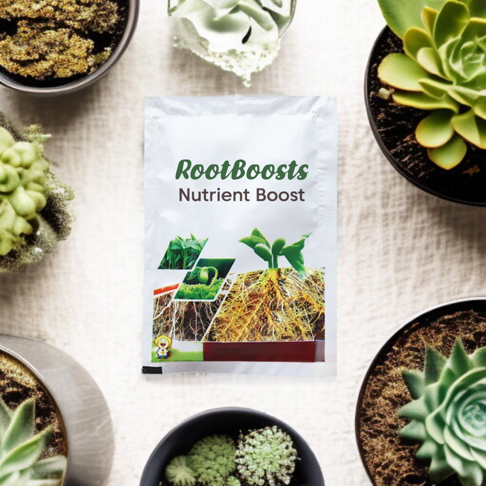 Nutrient Powder Plant Potting Growing Flowers Rooting Transplanting Cuttings