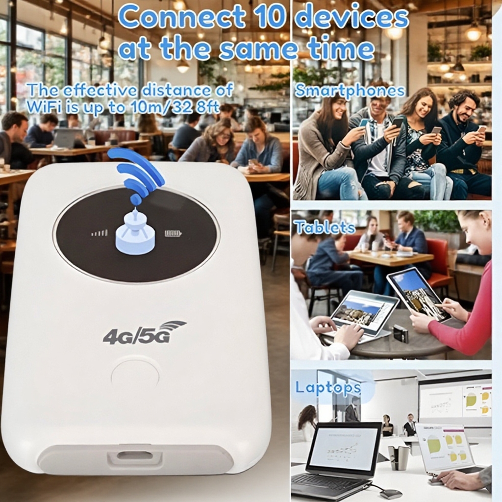 🌐 Say Goodbye to Monthly Bills!⚡️ Get Your "Free Internet in Your Pocket" 5G Router & Stay Connected Anywhere. 🚀