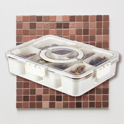 Transparent Freshness Portable Seasoning Box