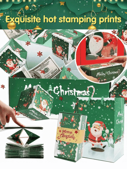 Red envelopes flying everywhere: Christmas surprise bouncy box 🎁 Reusable and durable ✨ Limited time 20% off! 🎅💨