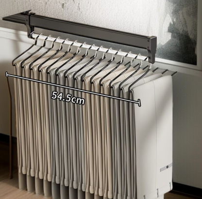 Home Closet Top Mount Retractable Multifunctional Organizer