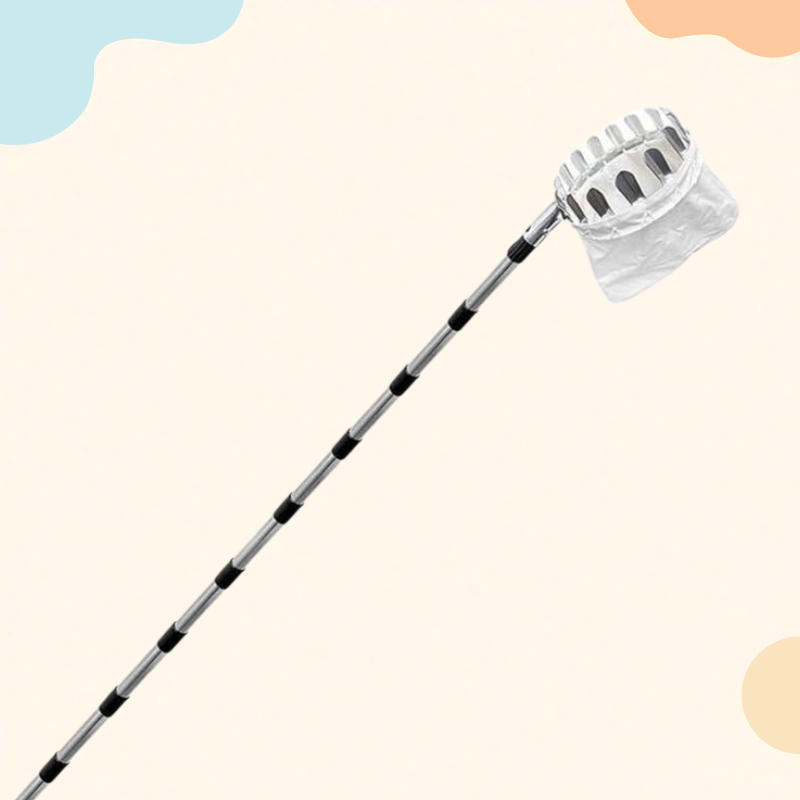 Garten Tragbarer Edelstahl Obstpflücker Teleskopierbar