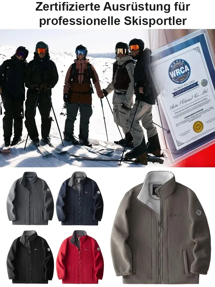 Export Norwegische einseitige doppelseitige Fleecejacke Herren