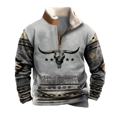 Fleecegefüttertes Sweatshirt