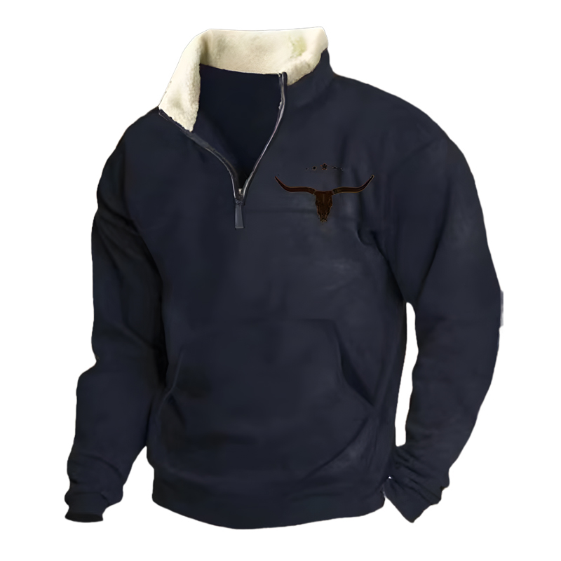 Fleecegefüttertes Sweatshirt