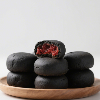 Lila Maulbeeren-Reiskuchen – Natürlich gesund