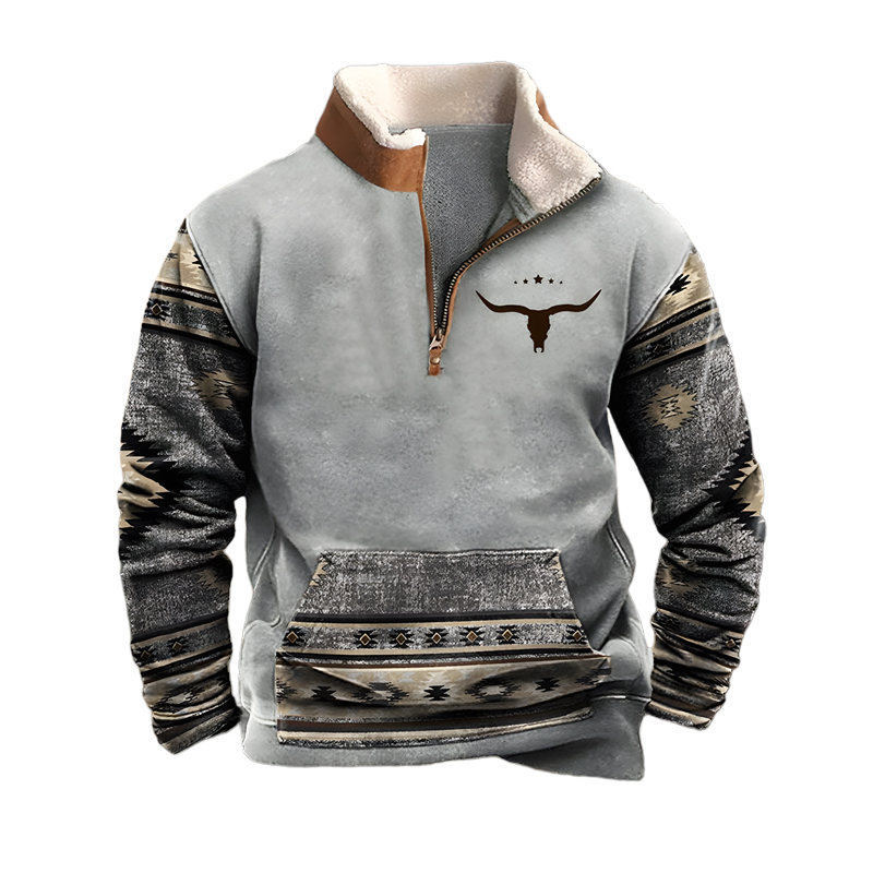 Fleecegefüttertes Sweatshirt