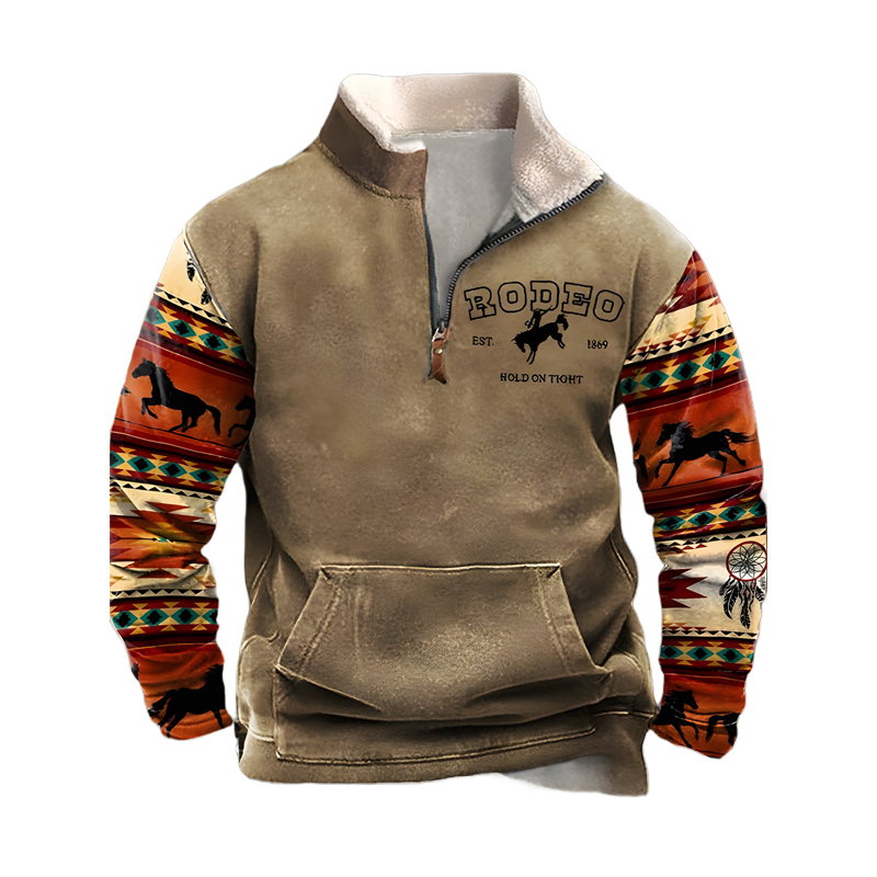 Fleecegefüttertes Sweatshirt