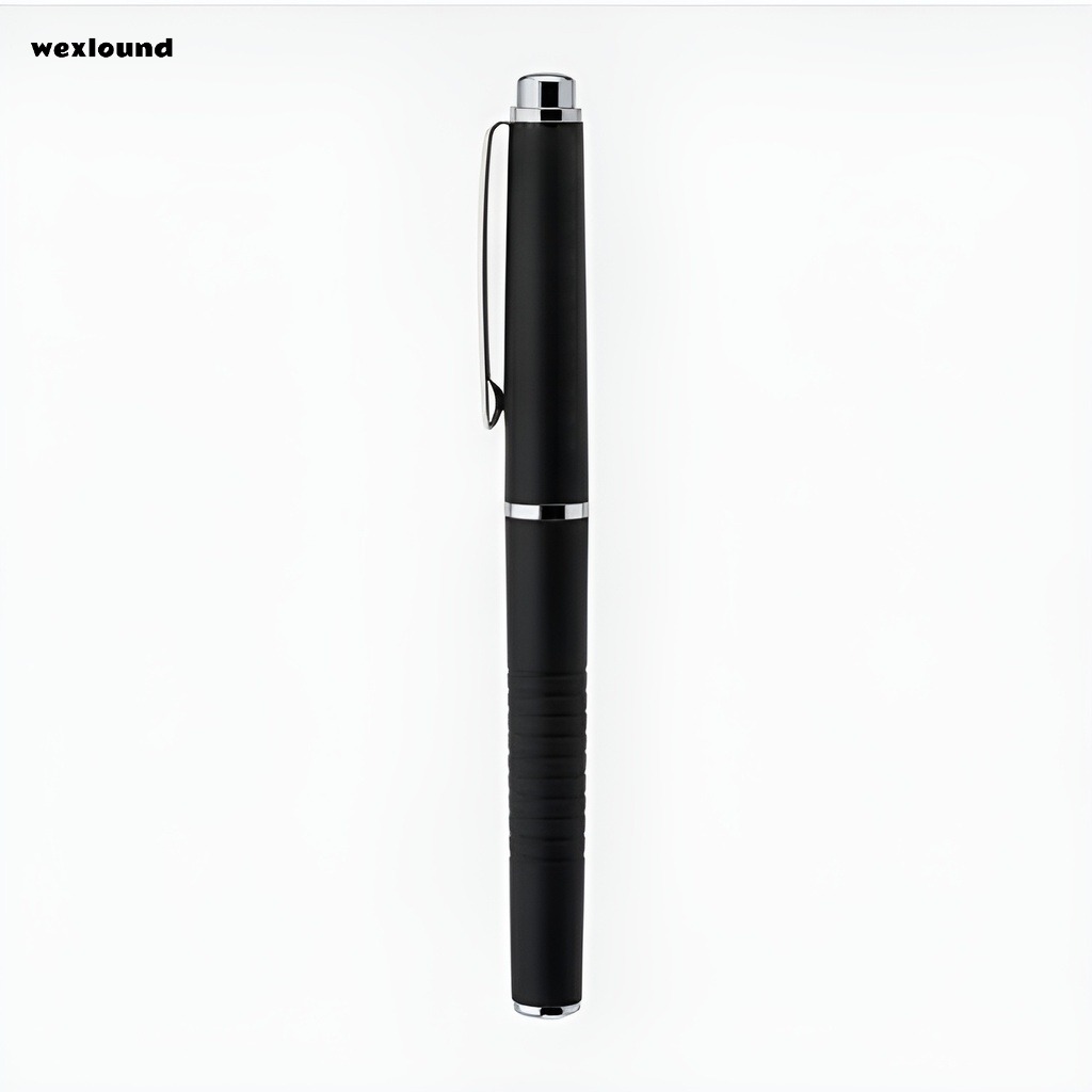 30 Stück neutraler gerader flüssiger Kugelschreiber mit Rundspitze, schnelltrocknend, schwarz