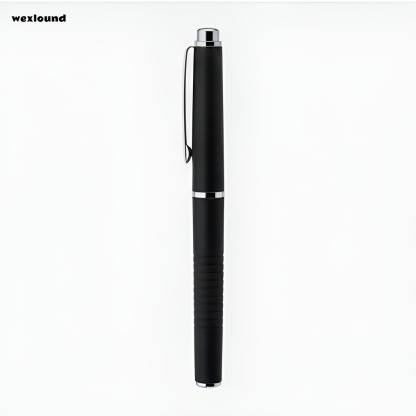 30 Stück neutraler gerader flüssiger Kugelschreiber mit Rundspitze, schnelltrocknend, schwarz