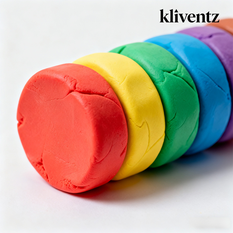 Superleichter Ton, handgefertigt, DIY-Ton, Farbschlamm, Kinderspielzeug (acht Farben)