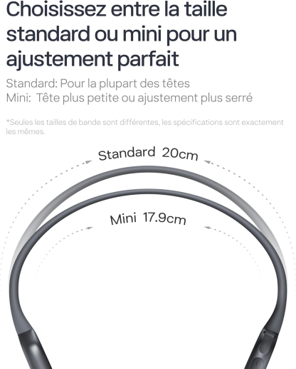 SHOKZ Casque à Conduction Osseuse OpenRun Pro 2, Écouteurs sans Fil Bluetooth 5.3, Microphones Réducteurs de Bruit, Étanchéité IP55, 12h d'Autonomie, Charge Rapide USB-C, Noir