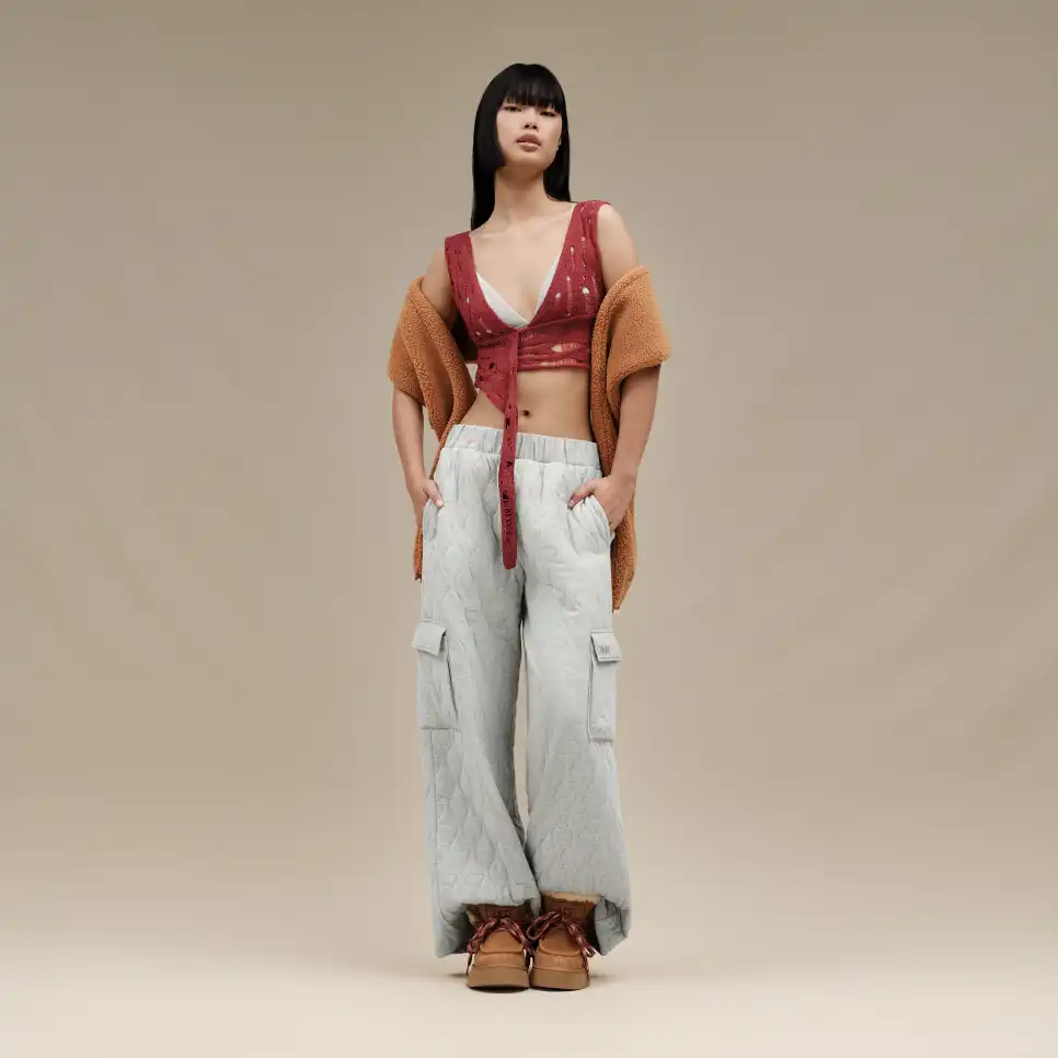 Femme fluff Scalloped Scarf