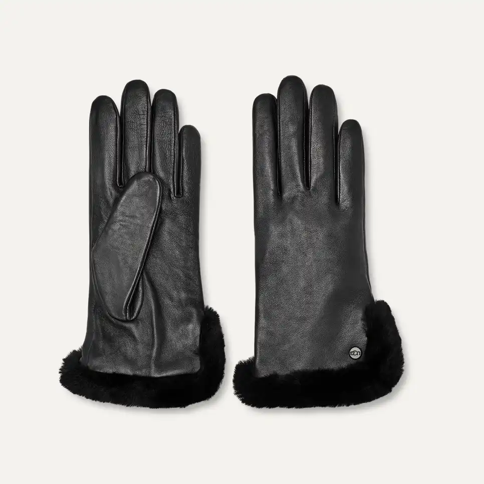 Femme Leather Sheepskin Vent Glove
