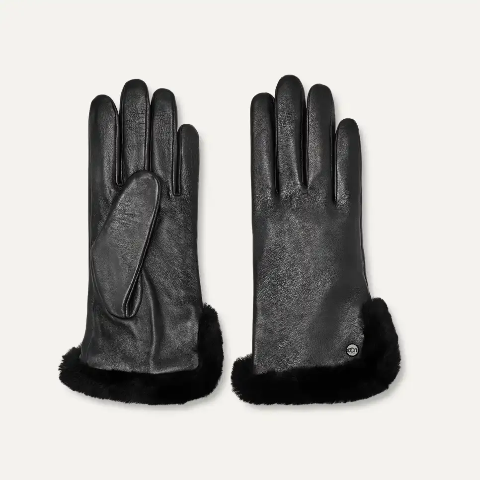 Femme Leather Sheepskin Vent Glove