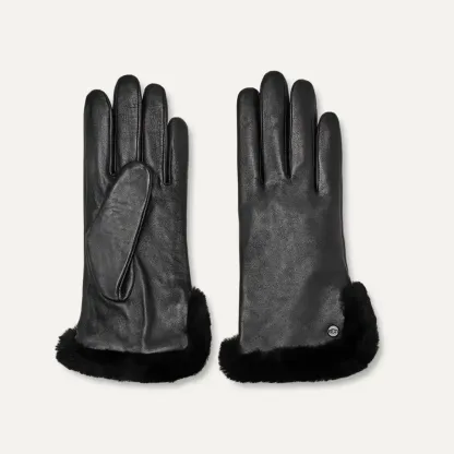 Femme Leather Sheepskin Vent Glove