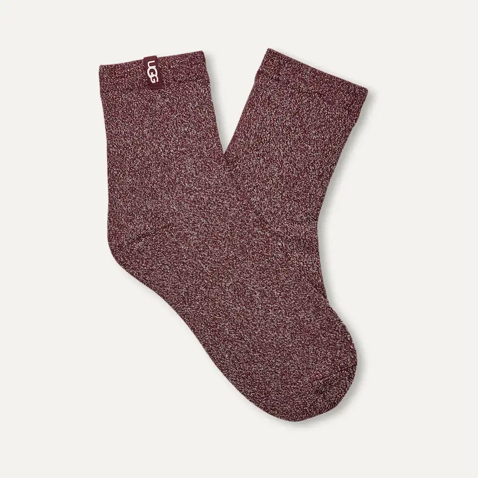 Femme Lavinia Shimmer Quarter Sock