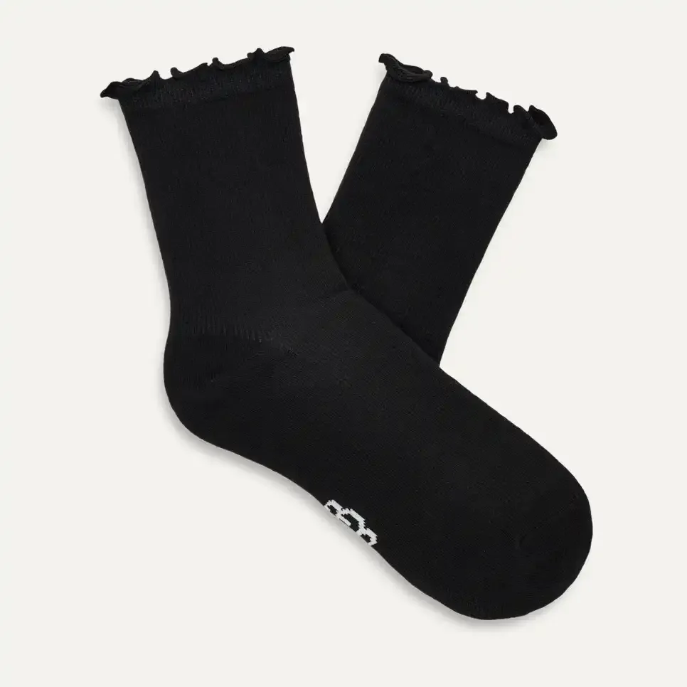 Femme Karsyn Lettuce Edge Sock