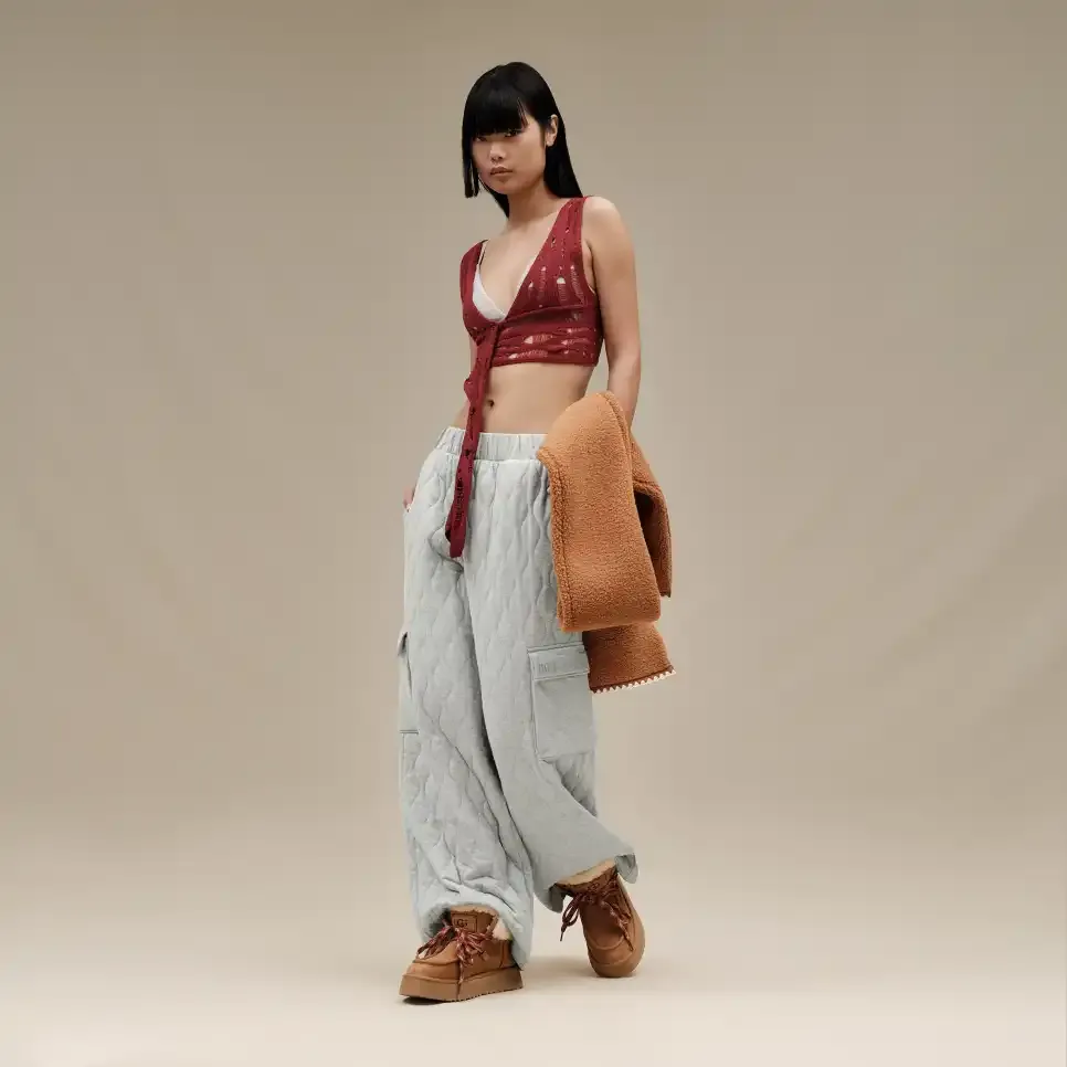 Femme fluff Scalloped Scarf