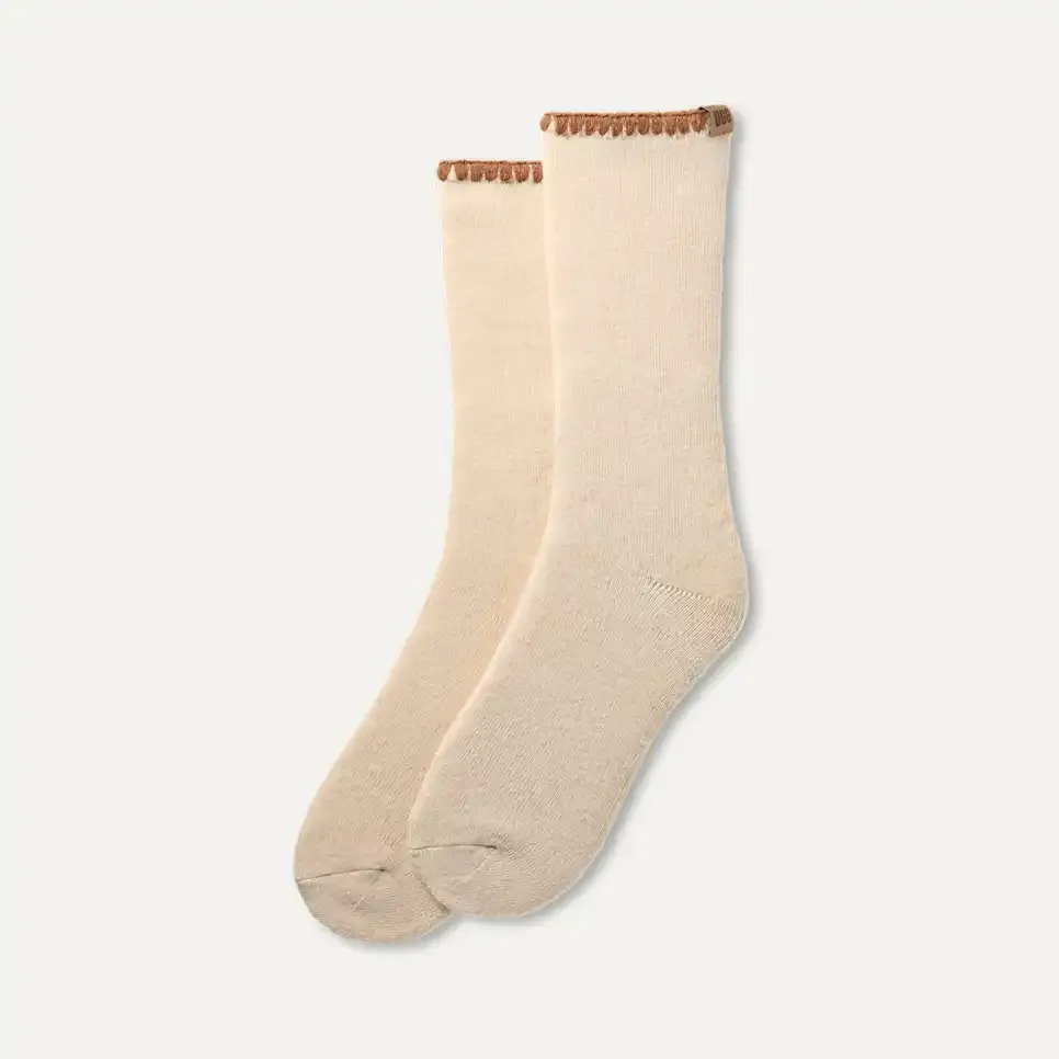 Femme Marleny Whipstitch Crew Sock