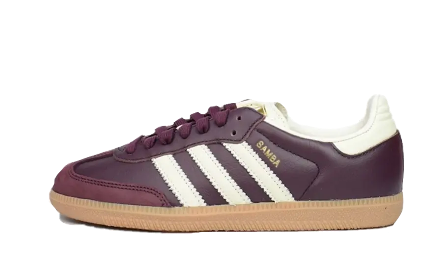 Adthtidas Samba OG Maroon Gold Metallic