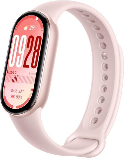Xiaomi Smart Band 10, Montre Connectée, Boîtier alu, Suivi d'Activité, Écran AMOLED 1.72'', Autonomie 21 Jours, Charge Rapide, Suivi santé & Sommeil,150+ Sports, iOS & Android, 5 ATM, Boussole