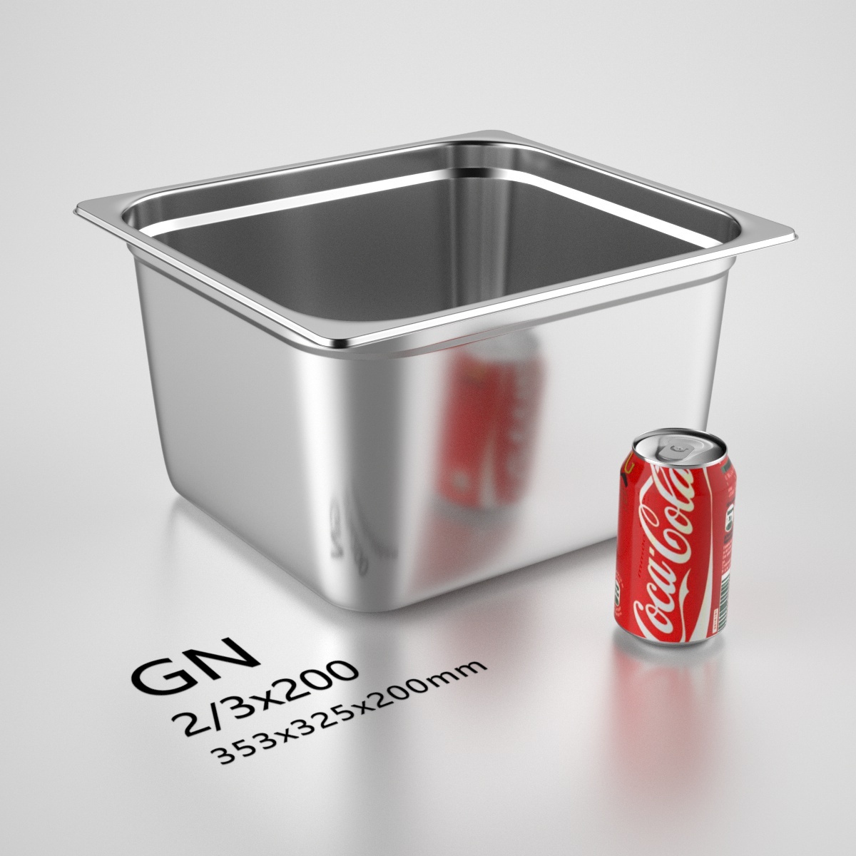 GNPan European Stainless Steel Gastronorm Pan