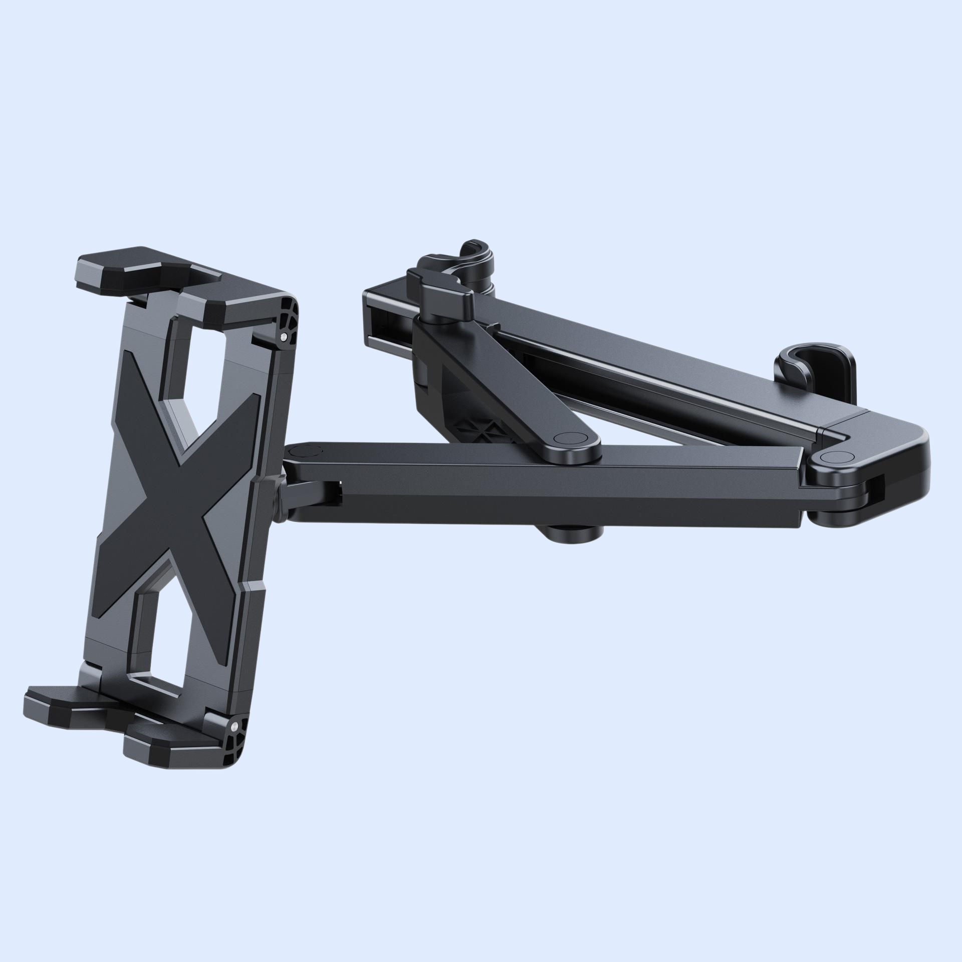 Multifunctional car rear pillow mobile phone holder car telescopic rear tablet mobile phone universa