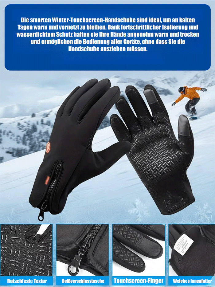 Outdoor-Sporthandschuhe für Herren