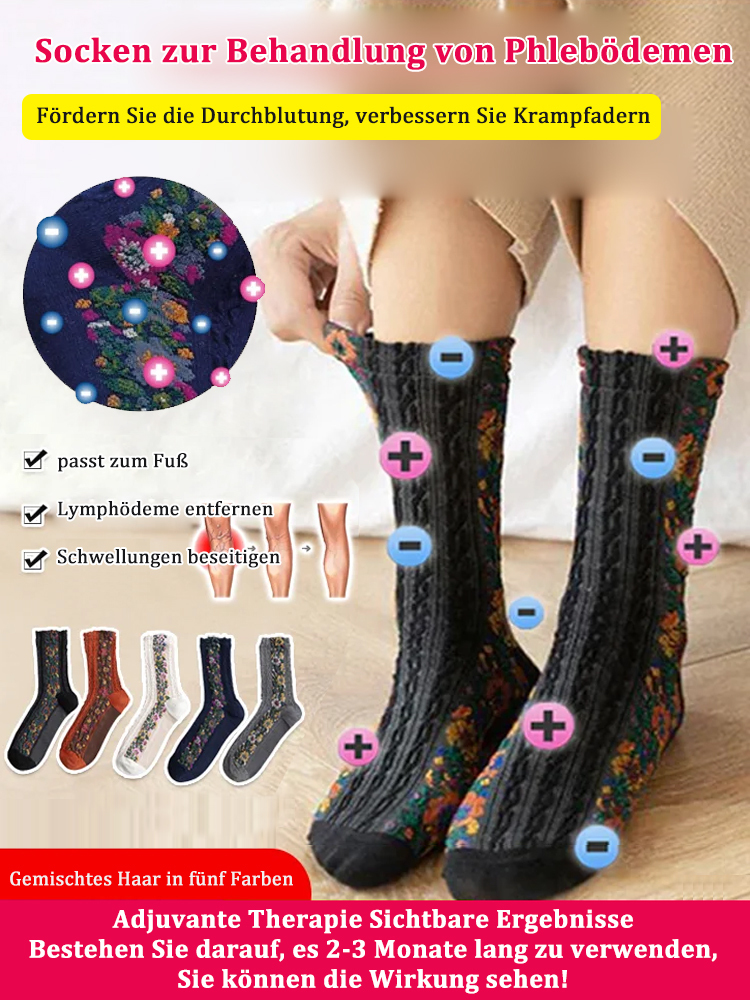 7A-Klasse Geruchsbeständigkeit✅Damen-Krampfadern-Socken