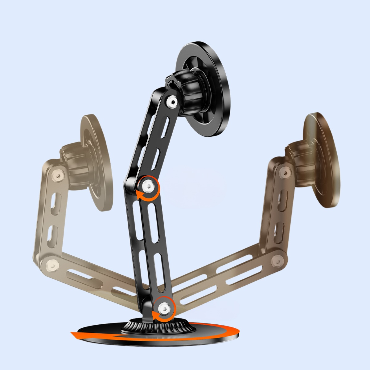 Klappbarer magnetischer Telefonhalter für den Schreibtisch